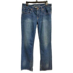 Big Star Women's Low Rise Medium Wash Bootcut Blue Denim Jeans Size 32L